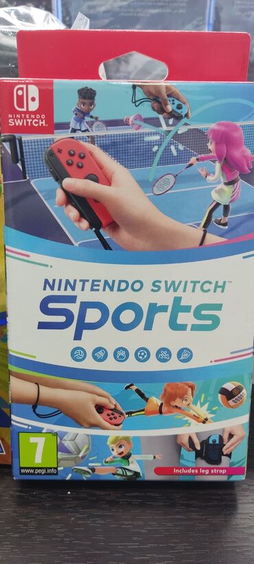 super nintendo: Nintendo switch sports oyun diski. Tam original, bağlamadadır. -