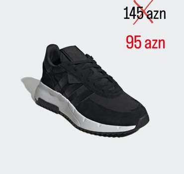 женские кроссовки adidas nizza: Ölçü: 36, rəng - Qara, Yeni
