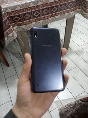 Samsung: Samsung A10, 32 GB, rəng - Boz, Face ID