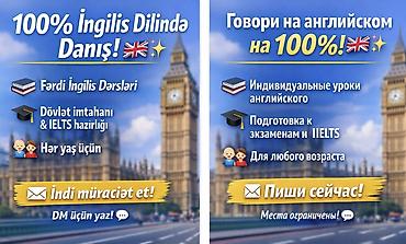 ereb azerbaycan tercume: Xarici dil kursu, İngilis dili, Uşaqlar üçün, Böyüklər üçün, Daşıyıcı ilə, IELTS/TOEFL, Abituriyentlər üçün — 1