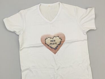 pinko t shirty białe: T-shirt, M, stan - Dobry