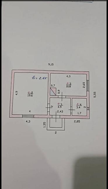 Продажа домов: Дом, 60 м², 2 комнаты, Риэлтор, Евроремонт — 2