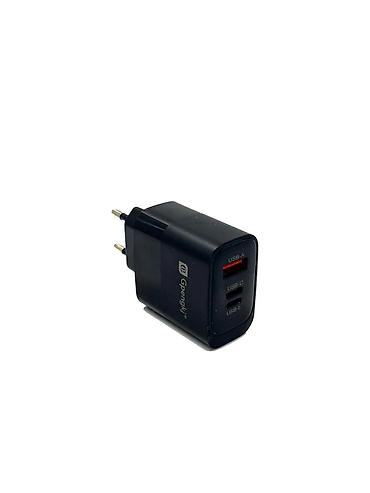 Mobil telefon və aksesuarlar: Adaptor başlığı 25 W USB+TYPEC+Apple GP-LJ1730 Bu məhsul — 1