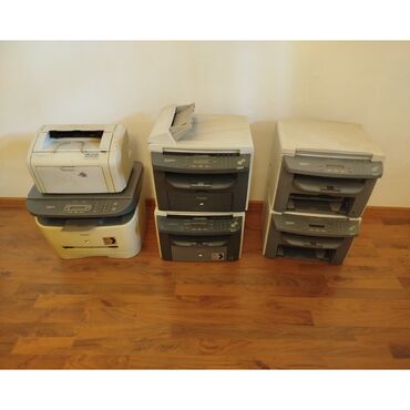 принтер бу ош: Принтеры 8 штук. Canon HP. 6 рабочих, 2 нерабочих. Так же в