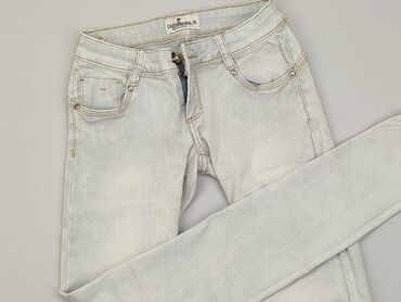 krótkie jeansowe spódniczka: Jeans, M (EU 38), condition - Good