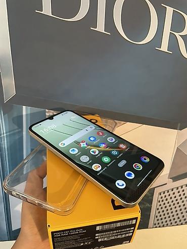 приставка смарт тв для телевизора: Poco C81 Pro, Новый, 128 ГБ, цвет - Золотой, 2 SIM — 1