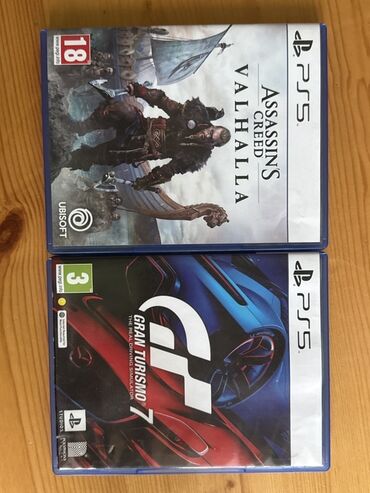 PS5 (Sony PlayStation 5): PlayStation 5 üçün Assassin's Creed Valhalla və Gran Turismo 7