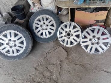 колесо на москвич: Литые Диски R 15 Honda, Комплект, отверстий - 5