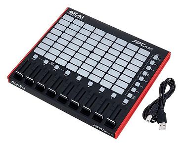 ses mixeri: №: 15005 Məhsulun adı: MIDI kontroller Akai APC Mini MK2 Brend: Akai — 3