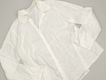 koszula z piórami przy rękawach: Koszula damska, rozmiar 4XL