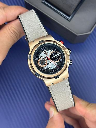 alışqan saat: Yeni, Qol saatı, Hublot, rəng - Qara — 8