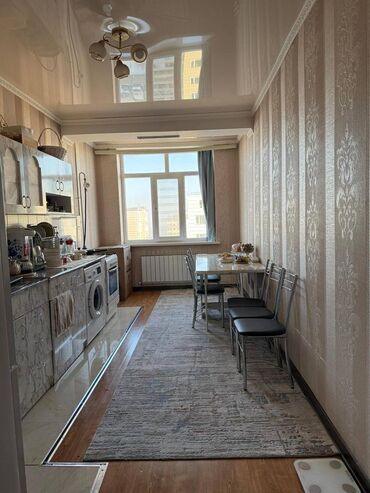 тоголок молдо фрунзе: 1 комната, 45 м², Элитка, 9 этаж, Евроремонт