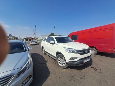 авто по следушим выкупом: Белый внедорожник SsangYong Rexton, 2018года выпуска, с пробегом 199