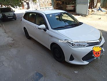 prius on bufer: Toyota Corolla Fielder Hybrid (ağ rəng, universal kuzov) - Yapon — 2