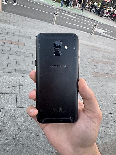 samsung a82 5g: Samsung Galaxy A6, 32 GB, rəng - Qara, Sensor, Barmaq izi, Simsiz şarj — 2