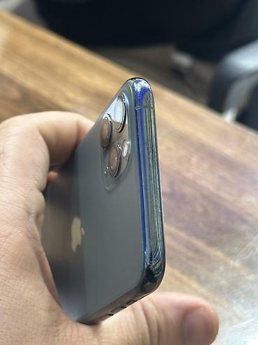 i̇pone 11pro: IPhone 11 Pro, 256 GB, Matte Midnight Green, Barmaq izi, Face ID, Simsiz şarj — 9