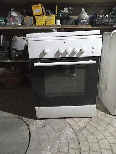elektrikli qaz plitesi: Qaz-elektrik kombinə edilmiş soba - 4 ocaq gözlü panel, mexaniki — 1