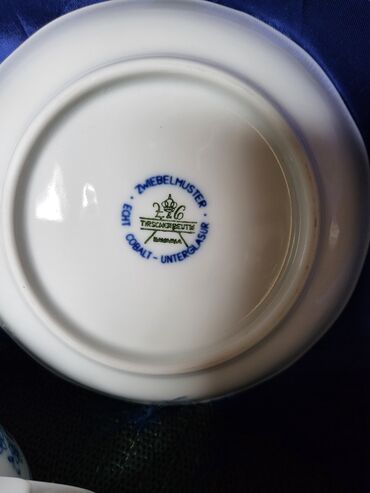 Kuhinjski setovi: Set 1940g+ Tirschenreuth porcelan,pravi kobalt Bavaria. Set je na lalafo.rs — 9 Kuhinjski setovi: Set 1940g+ Tirschenreuth porcelan,pravi kobalt Bavaria. Set je — 9