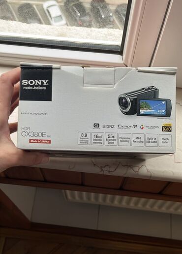usb yaddaş: Sony Handycam HDR-CX380E İdeal vəziyyətdə, 2-3 dəfə istifadə edilib