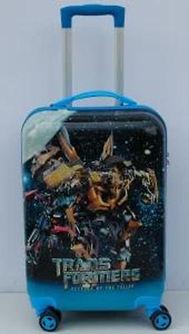 Rančevi, torbe i koferi: Dečiji putni kofer sa temom Transformersa, idealan za male putnike — 10