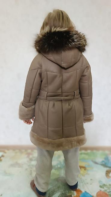 Верхняя одежда: Продаю детскую теплую дубленку (евро зима) лёгкаяв отличном — 3