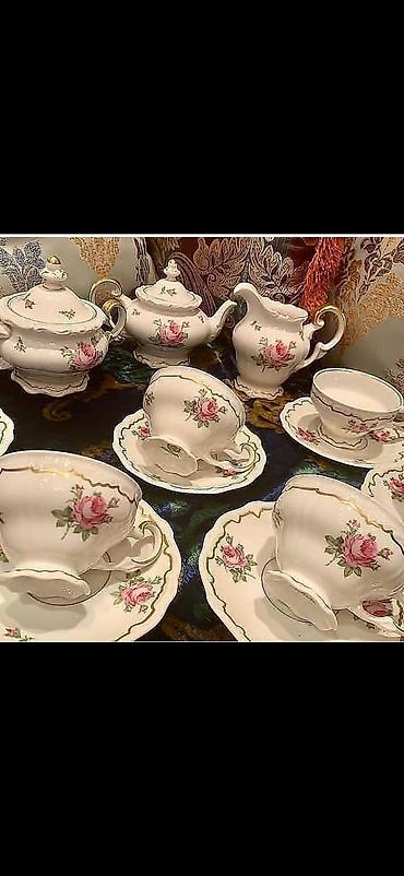 Çay dəsti, rəng - Ağ, Farfor lalafo.az -da Çay dəsti, rəng - Ağ, Farfor