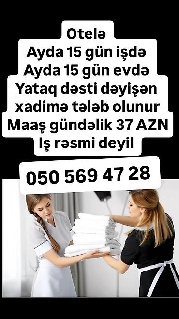 Fəhlələr: Vakansiyalar - Çörək evinə fəhlə (bəy) tələb olunur - Maaş: 500–700 — 5