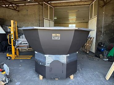 Строительство под ключ: Банные чаны купели на дровах из нержавеющей стали, в наличии и под — 10