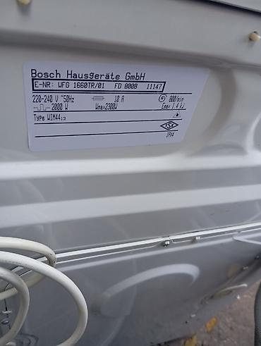 a 03: Продаю стиральную машину Bosch б/у в хорошем состоянии как новая — 2