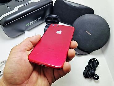 Apple iPhone: IPhone 7, Б/у, 128 ГБ, Красный, Зарядное устройство, Защитное стекло, Наушники, 100 % — 11