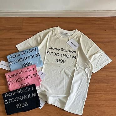 maison margiela: Acne Studios və Maison Margiela qrafikli uniseks T‑şərtlər - Brend — 2