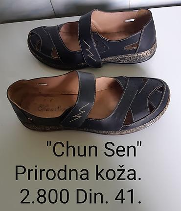 Sandale: Chun Sen ženske kožne sandale - Materijal: prirodna koža (gornjište i — 2