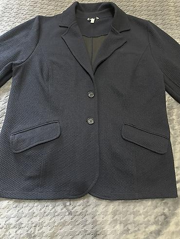 cep: Qadın üçün klassik dəbli blezer/jaket - Rəng: tünd boz (kömür rənginə — 1