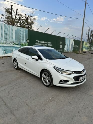 круиз контроль: Chevrolet Cruze: 2017 г., 1.4 л, Автоматтык, Бензин, Седан