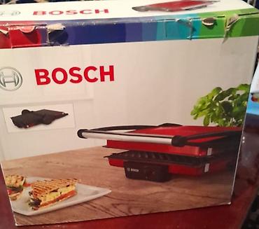 купить playstation 1: Гриль Bosch, цвет - Красный, Новый — 3