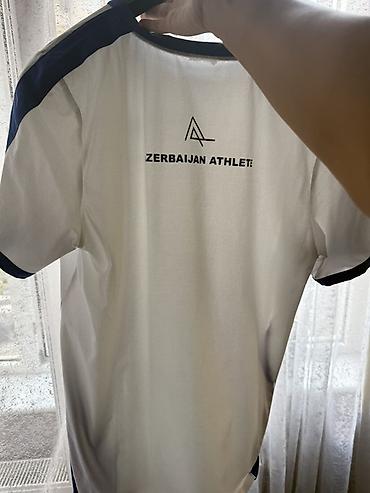 tibbi formalarin satisi: Futbolka, L, rəng - Ağ — 2