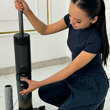 adapter: Моющий беспроводной пылесос-швабра 2-в-1 с самоочисткой и — 2