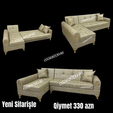 Sifarişlə divanlar: Künc divan, Qonaq otağı üçün, Parça, Bazalı, Açılan, Kitab — 1