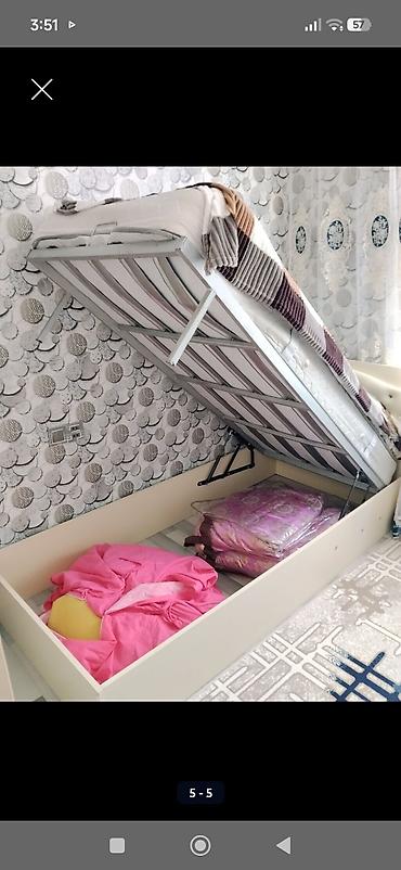 matras satilir: Yeni, Təknəfərlik çarpayı, Bazalı, Matras ilə, Siyirməsiz — 3