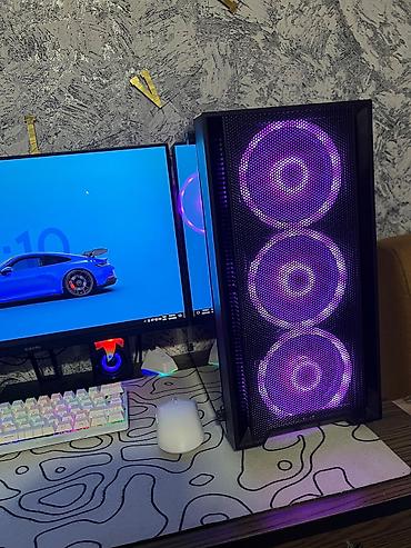 bose ses sistemi: Tam Dəst Gaming PC / Ryzen 5 5600 + RX 6500 XT / Monitor, Siçan — 8