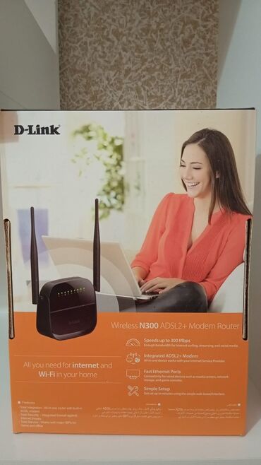 Мониторы: D-Link Wireless N300 ADSL2+ Modem Router - Model: D-Link N300 ADSL2+