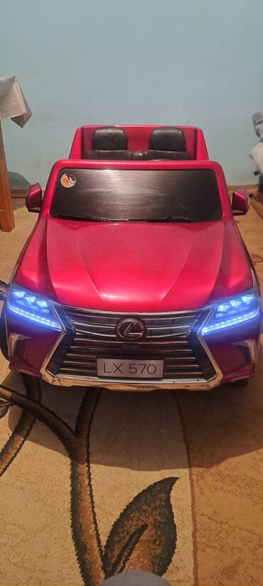 Uşaq üçün elektrik maşınları: Uşaqlar üçün elektrikli mini avtomobil – Lexus LX 570 replikası salam — 1