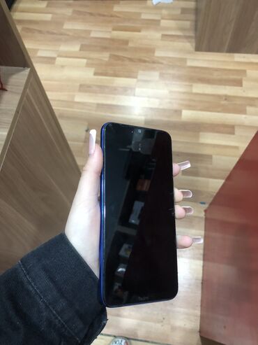 xiaomi not 3: Xiaomi Redmi Note 8, 64 GB, rəng - Göy, 
 Barmaq izi