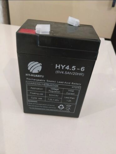 usaq ucun elektron masinlar: Akkumulyator 6 volt 4.5 ah təzədi Ecemide yerləşir çatdırılma