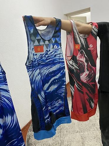 Рашгарды: Рашгард, С принтом, Made in KG, M — 7