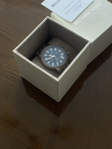 Наручные часы: Продаю часы “MICHAEL KORS HUTTON MK8952 Chrono Stainless Steel Blue