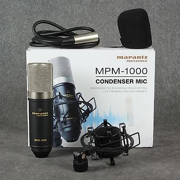 2.5mm kabel: Marantz Professional MPM-1000 kondensator mikrofonu - Tətbiqlər: səs — 1