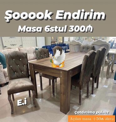 Yataq otağı dəstləri: Masa desti yeni