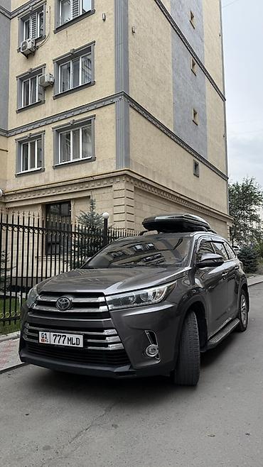 бронирование авто: Toyota Highlander: 2018 г., 3.5 л, Автомат, Бензин, Кроссовер — 1