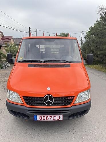 спрнтер бортовой: Mercedes-Benz Sprinter CDI двухрядная кабина с бортовой платформой — 2